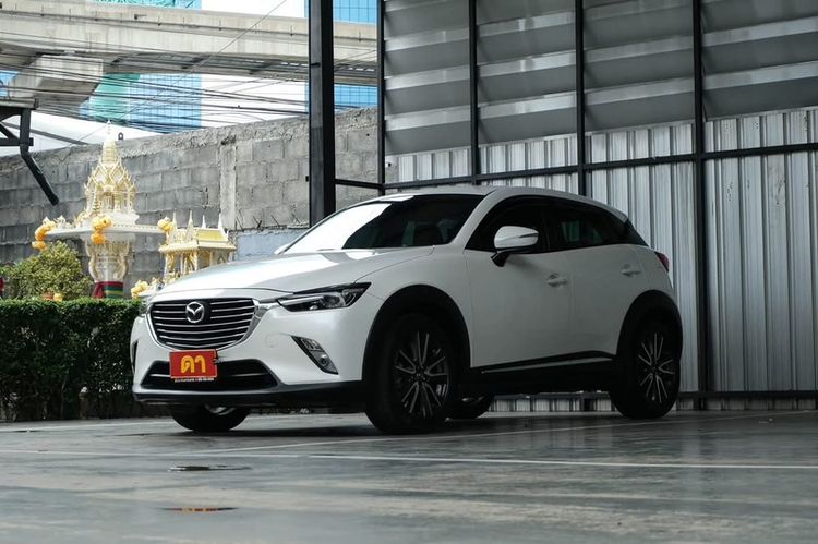 Mazda CX-3 2017 2.0 S Utility-car เบนซิน ไม่ติดแก๊ส เกียร์อัตโนมัติ ขาว