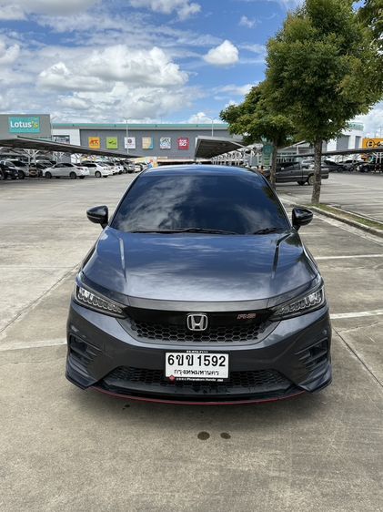 Honda City 2023 1.0 RS Sedan เบนซิน ไม่ติดแก๊ส เกียร์อัตโนมัติ เทา