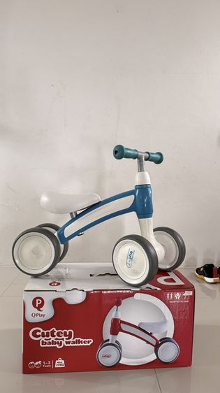 [ส่งต่อ] รถขาไถเด็ก Qplay Cutey สีฟ้า แบรนด์แท้ สภาพดีพร้อมกล่อง