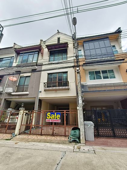 อื่นๆ ไม่มี สร้างเสร็จก่อน 2010 ทาวน์เฮ้าส์ 3 ชั้น หมู่บ้านเปี่ยมสุข รัตนาธิเบศร์ 17 รูปที่ 2
