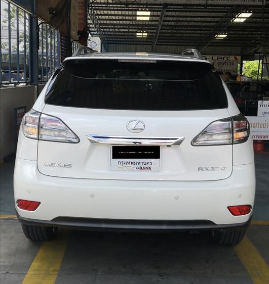 Lexus RX270 2011 2.7 Premium Moonroof Utility-car เบนซิน เกียร์อัตโนมัติ ขาว รูปที่ 2