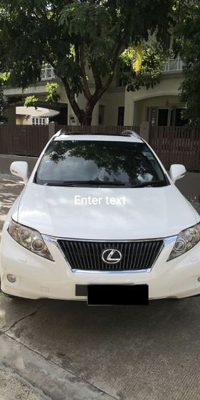 Lexus RX270 2011 2.7 Premium Moonroof Utility-car เบนซิน เกียร์อัตโนมัติ ขาว