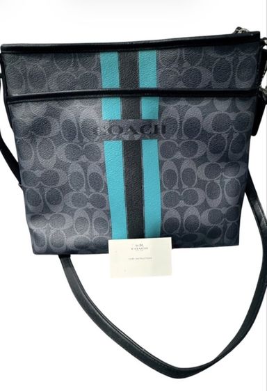 หนัง PU ไม่ระบุ ดำ Coach Signature