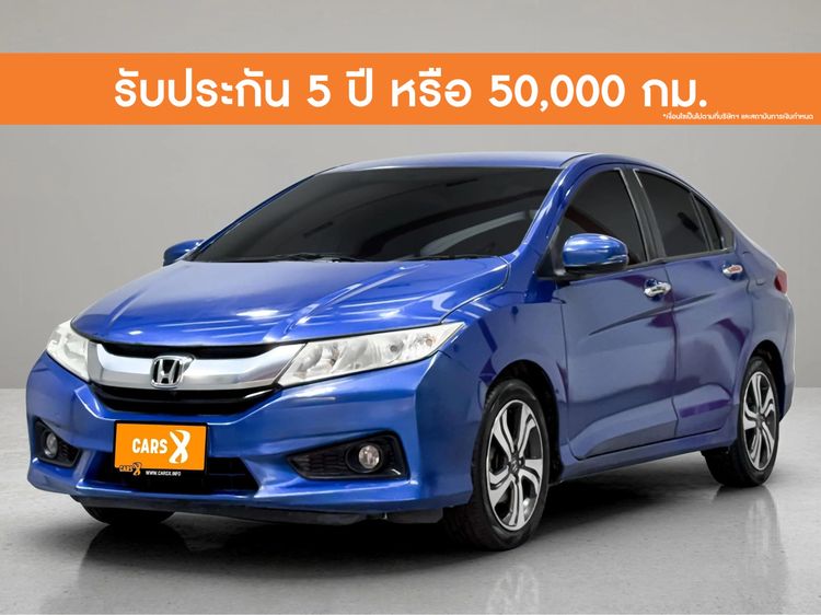 Honda City 2014 1.5 Sv i-VTEC Sedan เบนซิน ไม่ติดแก๊ส เกียร์อัตโนมัติ น้ำเงิน
