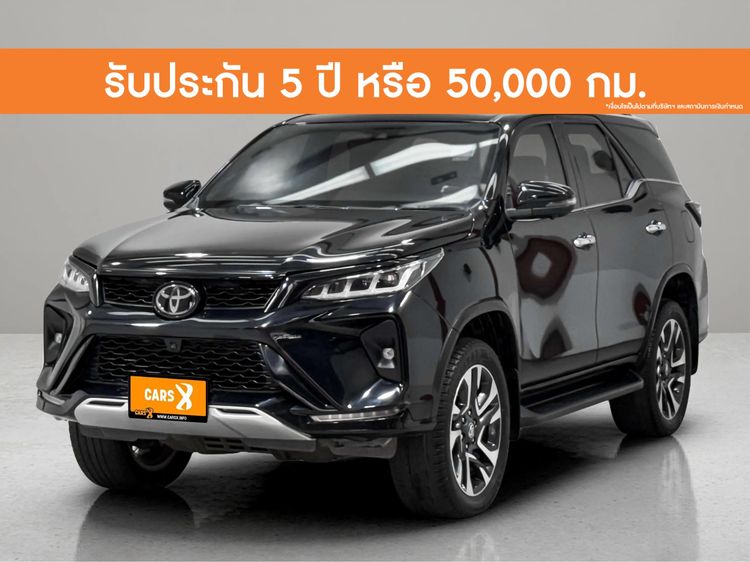 Toyota Fortuner 2021 2.8 LEGENDER 2WD AT Utility-car ดีเซล ไม่ติดแก๊ส เกียร์อัตโนมัติ ดำ