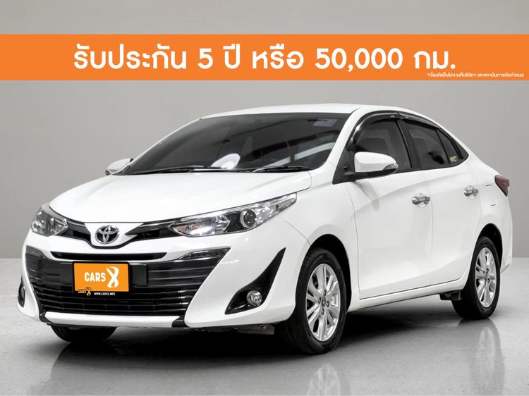 Toyota Yaris ATIV 2017 1.2 G Sedan เบนซิน ไม่ติดแก๊ส เกียร์อัตโนมัติ ขาว