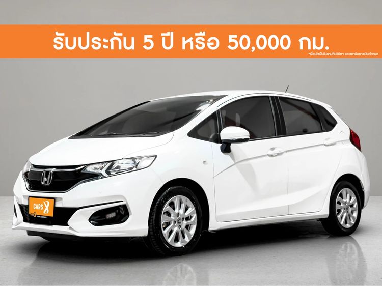 รถ Honda Jazz 1.5 V สี ขาว
