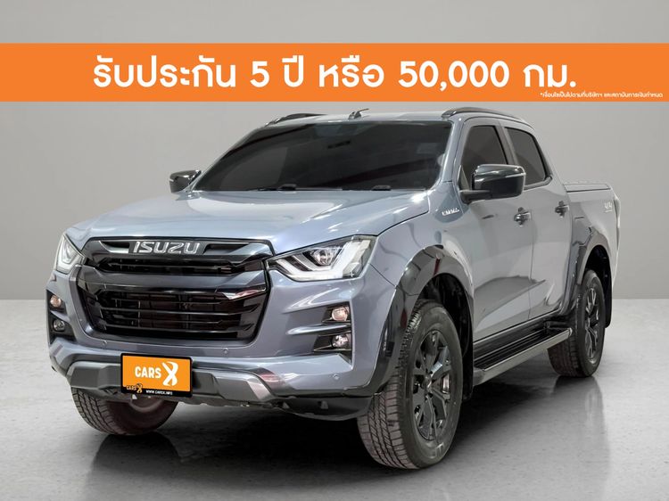Isuzu D-MAX 2022 3.0 Vcross M 4WD Pickup ดีเซล ไม่ติดแก๊ส เกียร์อัตโนมัติ เทา