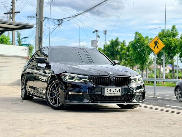 BMW Series 5 2019 520d Sedan ดีเซล ไม่ติดแก๊ส เกียร์อัตโนมัติ ดำ