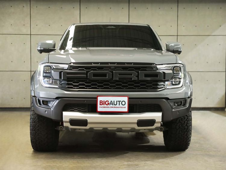 Ford Ranger 2023 Raptor 3.0L V6 Twin-Turbo EcoBoost 4x4 Pickup เบนซิน ไม่ติดแก๊ส เกียร์อัตโนมัติ เทา รูปที่ 4