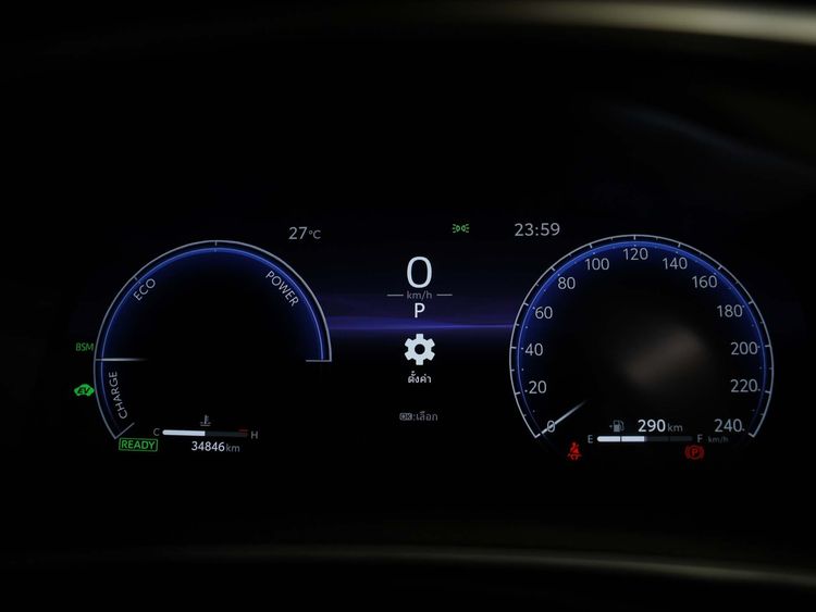 Toyota Corolla Cross 2024 1.8 HEV Premium Utility-car ไฮบริด ไม่ติดแก๊ส เกียร์อัตโนมัติ ดำ รูปที่ 4