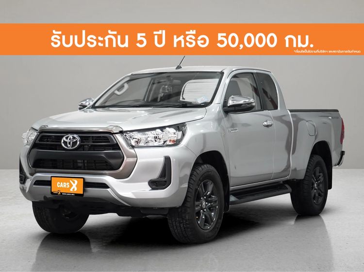 รถ Toyota Hilux Revo Smart Cab 2.4 Entry Prerunner สี บรอนซ์เงิน