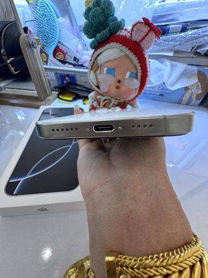 iphone16promax สีขาว 256 สวยมาก อุปกรณ์ครบมีกล่อง  สายชาร์จ รูปที่ 7