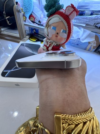 iphone16promax สีขาว 256 สวยมาก อุปกรณ์ครบมีกล่อง  สายชาร์จ รูปที่ 4