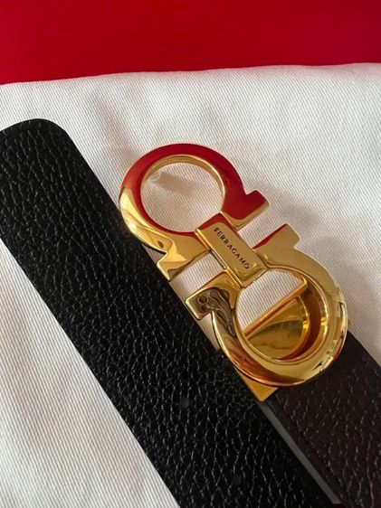 เข็มขัดFerragamo หัวทอง Gancini belt 105