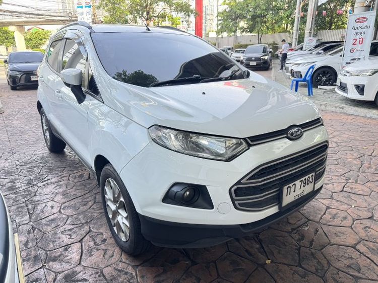 รถ Ford Ecosport 1.5 Trend สี ขาว