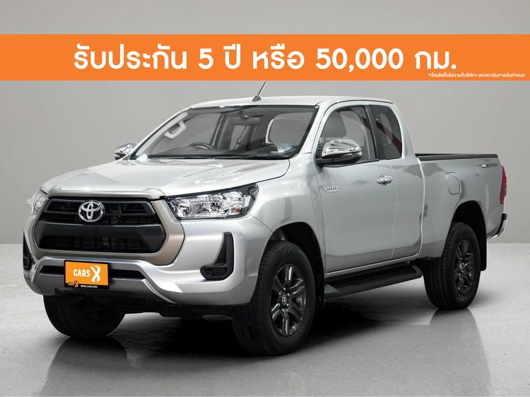 รถ Toyota Hilux Revo Smart Cab 2.4 Entry Prerunner สี บรอนซ์เงิน