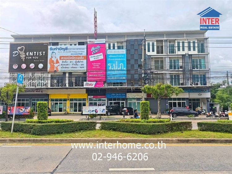 อาคารพาณิชย์ 4.5 ชั้น 370 ตร.ม อาคารพาณิชย์ ซอยเลียบคลองสอง20 ใกล้ห้างแฟชั่นไอส์แลนด์ ถนนเลียบคลองสอง ถนนรามอินทรา เขตคลองสามวา กรุงเทพ