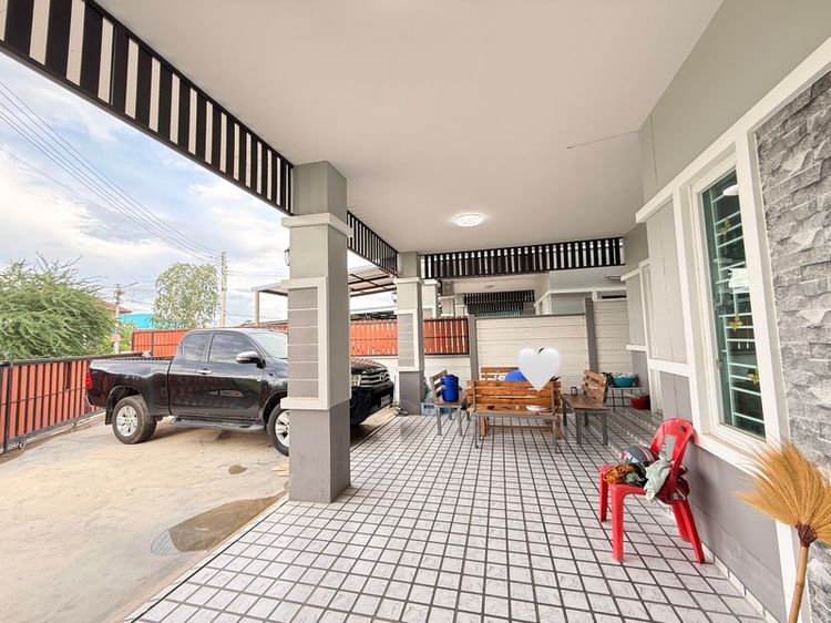 บ้านสไตล์โมเดิร์น ใกล้ทางขึ้นลง m81 2 กิโล 3 ห้องนอน 2 ห้องน้ำ ต.ปากแรก อ.เมือง จ.กาญจนบุรี รูปที่ 4