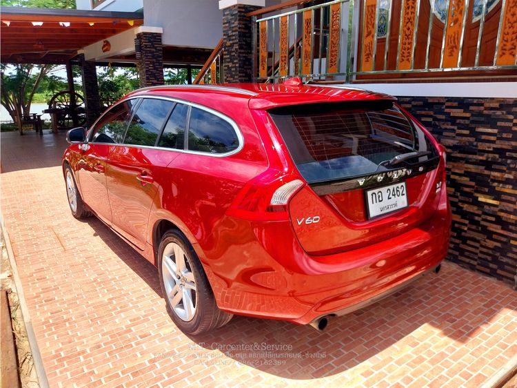Volvo V60 2014 1.6 Drive Utility-car เบนซิน ไม่ติดแก๊ส เกียร์อัตโนมัติ แดง รูปที่ 4