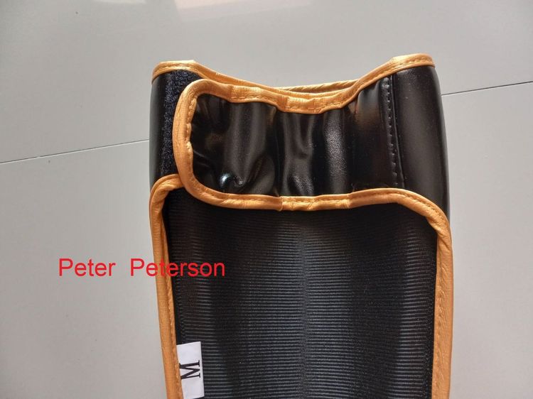 พร้อมส่ง สนับแข้งมวยไทย shin instep guards สานต่า กังฟู ศิลปะการต่อสู้  รูปที่ 4