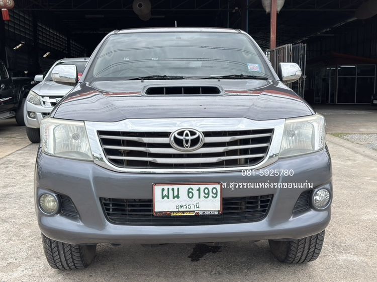 รถ Toyota Hilux Vigo Champ Smart Cab 2.5 E Prerunner สี เทา