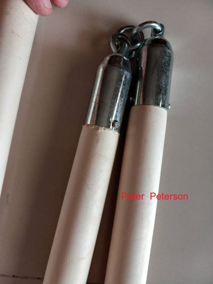 กระบอง 3 ท่อน กระบองสามท่อน กังฟู เส้าหลิน  ขนาดมาตรฐาน 60 + 60 + 60  ซม.  三节棍 three section staff รูปที่ 4