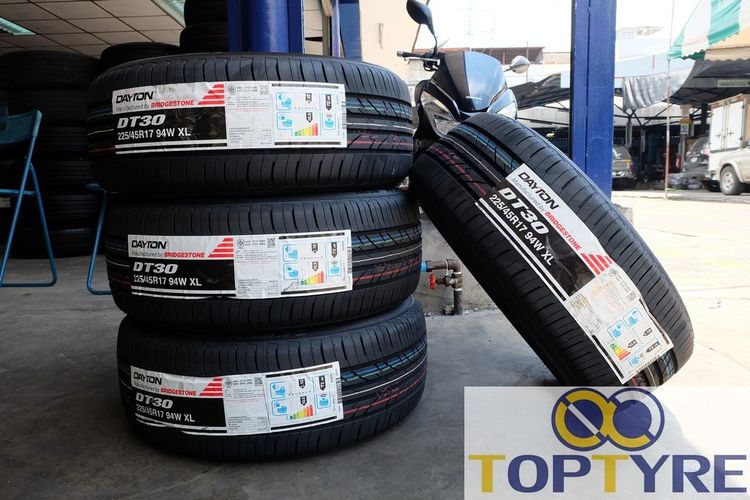 👉 ยางใหม่ Dayton รุ่น DT30 ขนาด 225 45R17 ปี26 👈