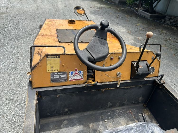 รถบดล้อหน้ายางหลังเหล็ก BOMAG รุ่น BW102AC ขนาด 2.5 ตัน รถเก่านอกนำเข้า รูปที่ 9