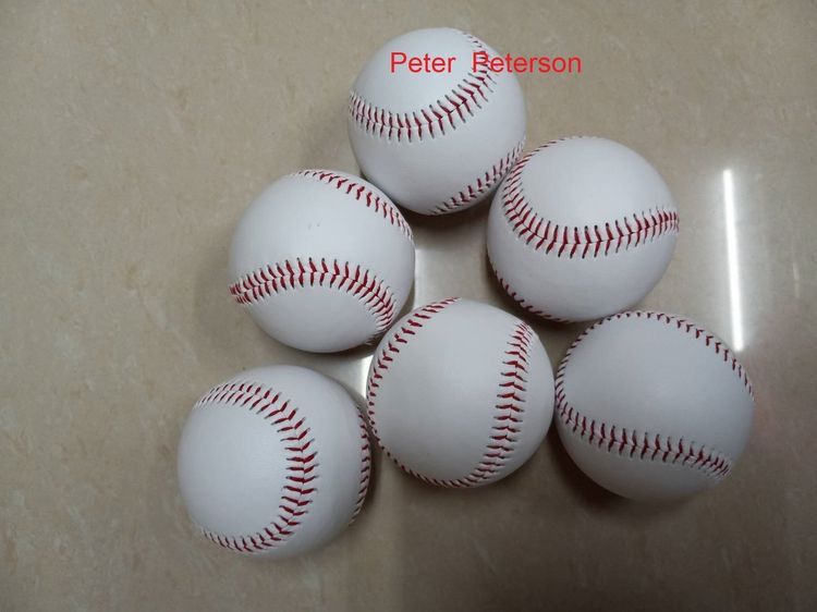 ไม่ระบุ ลูกเบสบอล (ใช้เล่นได้จริง) ลูกแข็ง ไม่นิ่ม ขนาด 9 นิ้ว หนัก 5 ออนซ์  baseball hardball