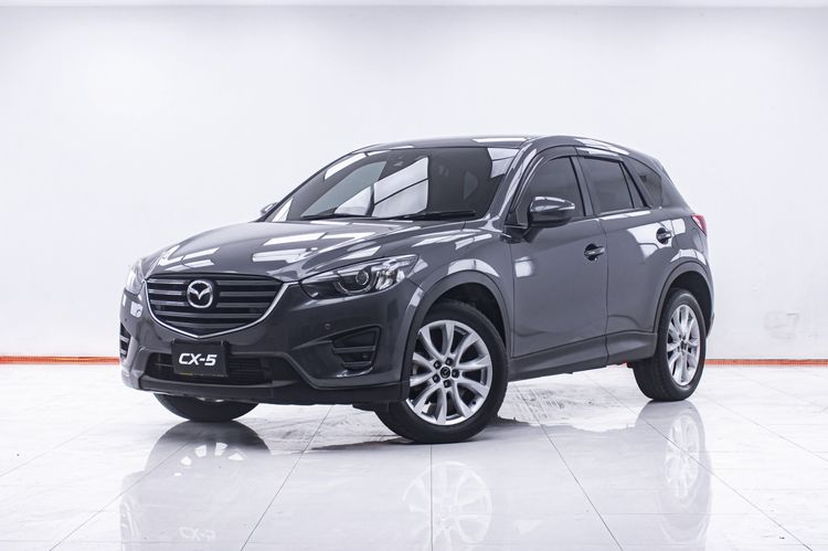 Mazda CX-5 2017 2.2 XDL 4WD Utility-car ดีเซล ไม่ติดแก๊ส เกียร์อัตโนมัติ เทา