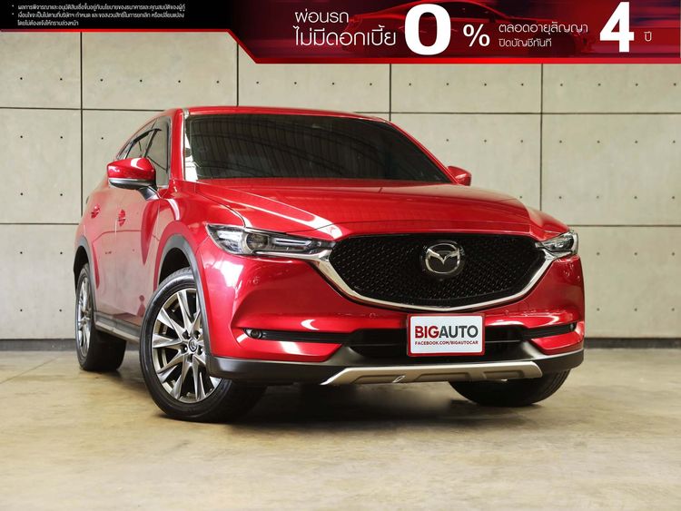 รถ Mazda CX-5 2.5 Turbo SP 4WD สี แดง