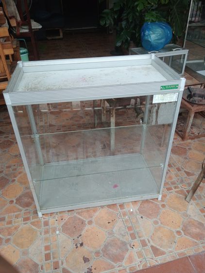 ตู้กระจกอลูมิเนียม ขายอาหาร. 35×66×69 ต.2.     รูปที่ 4