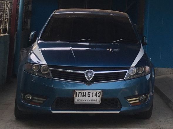 รถ Proton Preve 1.6 Premium สี ฟ้า