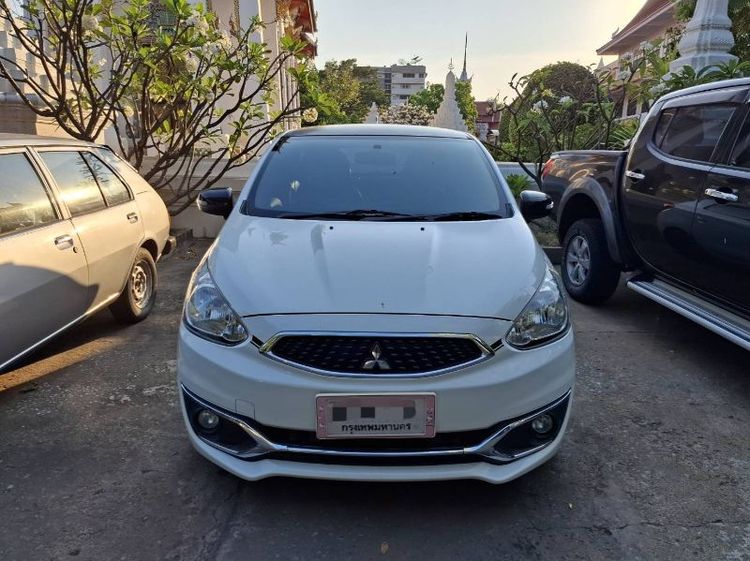 รถ Mitsubishi Mirage 1.2 Glx Limited Edition สี ขาว