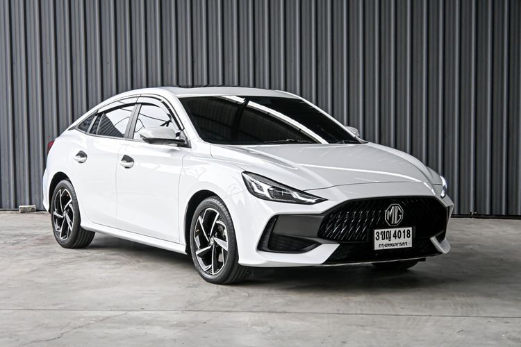 MG MG5 2022 1.5 X Sedan เบนซิน ไม่ติดแก๊ส เกียร์อัตโนมัติ ขาว รูปที่ 3