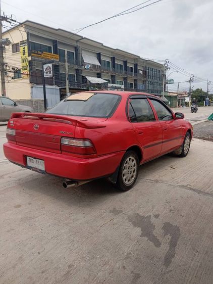 รถ Toyota Corolla 1.3 GL สี แดง