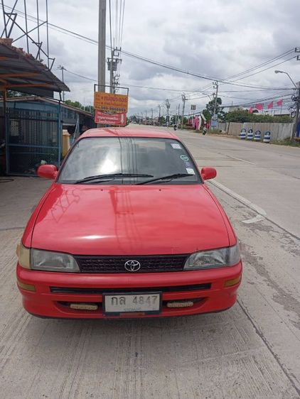 Toyota Corolla 1995 1.3 GL Sedan เบนซิน LPG เกียร์ธรรมดา แดง รูปที่ 4