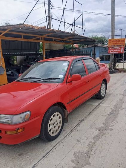 Toyota Corolla 1995 1.3 GL Sedan เบนซิน LPG เกียร์ธรรมดา แดง รูปที่ 3