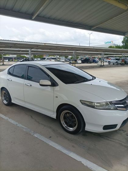 Honda City 2012 1.5 S Sedan เบนซิน ไม่ติดแก๊ส เกียร์อัตโนมัติ ขาว รูปที่ 4