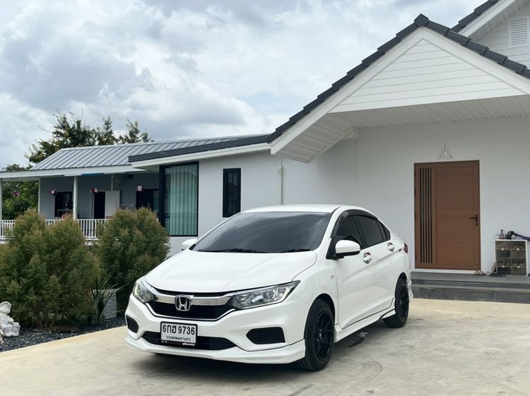 รถ Honda City 1.5 S i-VTEC สี ขาว