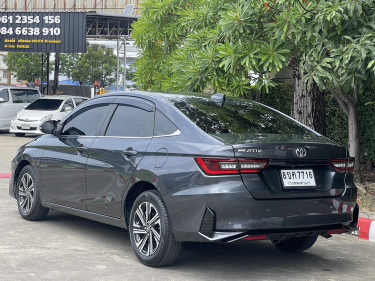 Toyota Yaris ATIV 2023 1.2 Premium Luxury Sedan เบนซิน เกียร์อัตโนมัติ เทา รูปที่ 3