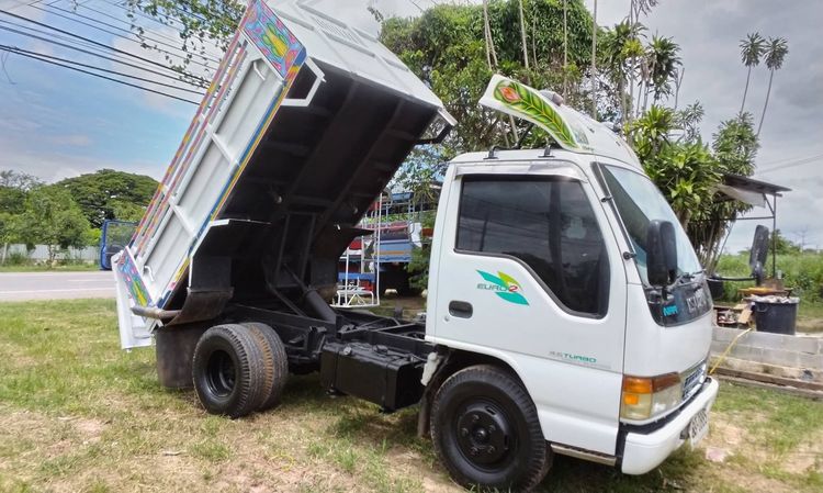 ขายดั้มเล็ก6ล้อisuzu nkr120แรงปี45 พวงมาลัยเพาเวอร์ แอร์เย็น กระบะยาว3.20ม. ภาษีเต็มเอกสารครบพร้อมโอนทั่วไทย