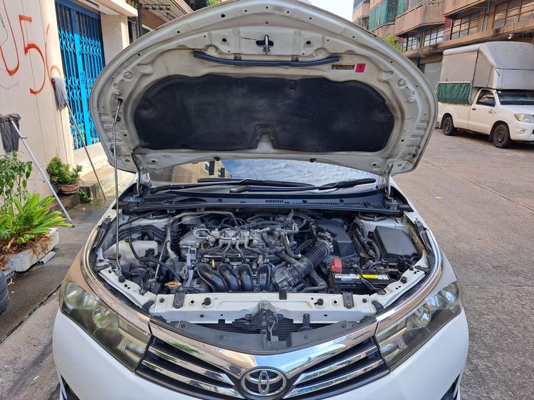 Toyota Altis 2014 1.6 E CNG Sedan เบนซิน NGV เกียร์อัตโนมัติ ขาว รูปที่ 3