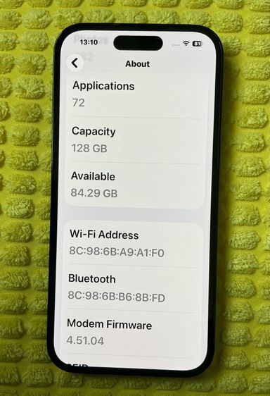 iPhone 14 Pro 128 GB เครื่องไทย รูปที่ 4