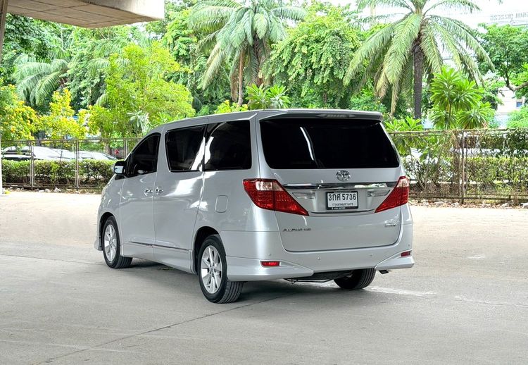 Toyota Alphard 2014 2.4 V Utility-car เบนซิน ไม่ติดแก๊ส เกียร์อัตโนมัติ เทา รูปที่ 4