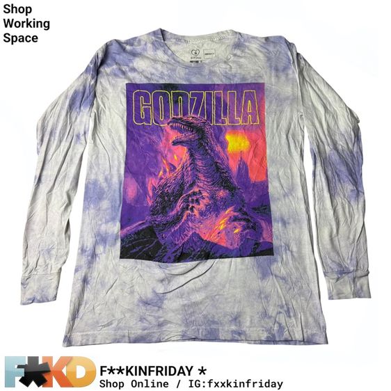 เสื้อยืด Godzilla Size M