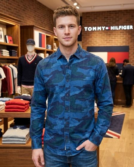เสื้อเชิ้ต อื่นๆ อื่นๆ แขนยาว TOMMY HILFIGER