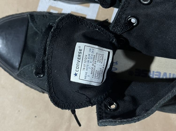 รองเท้าผ้าใบหุ้มข้อ Converse 37.5 (24cm) รูปที่ 4