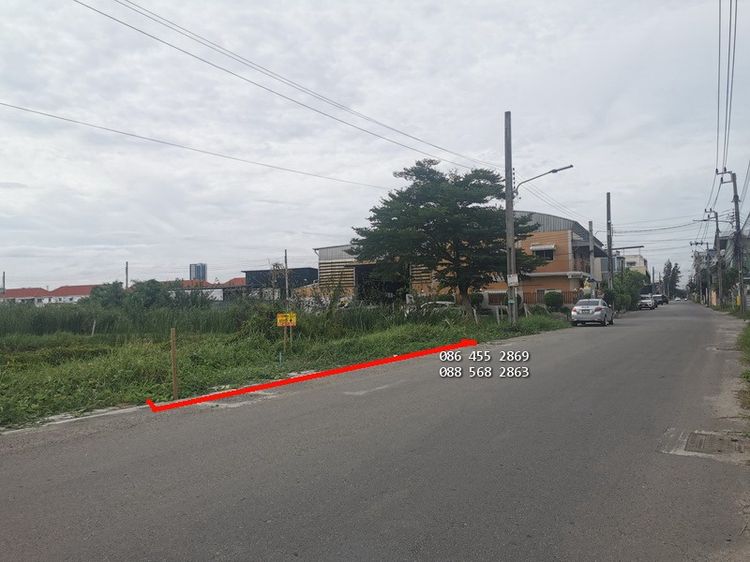 ขายด่วน ที่ดินเปล่า 103 ตรว. อยู่ซอยศรีด่าน22-ถนนศรีนครินทร์ ใกล้แม็คโคร รร.นานาชาติไทย-สิงคโปร์ รถไฟฟ้าสถานีศรีแบริ่ง รูปที่ 3